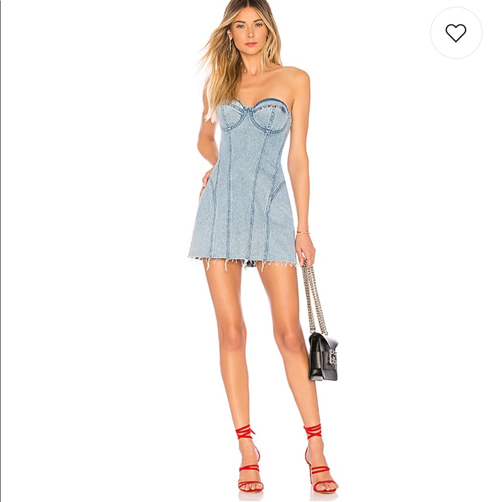 Revolve x Grlfrnd Denim Mini dress